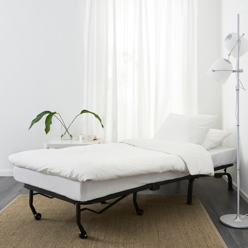 lycksele chair bed pulled out
